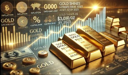 Gold shines as ultimate safe-haven asset, set to hit $3,000/oz by 2025 – Bank of America